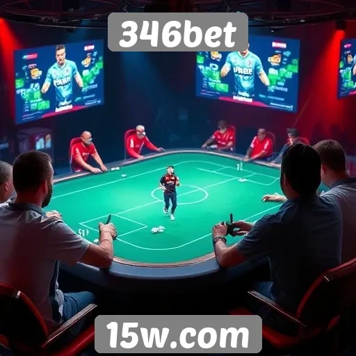 Plataforma de apostas 346bet destaca modalidade de jogos ao vivo